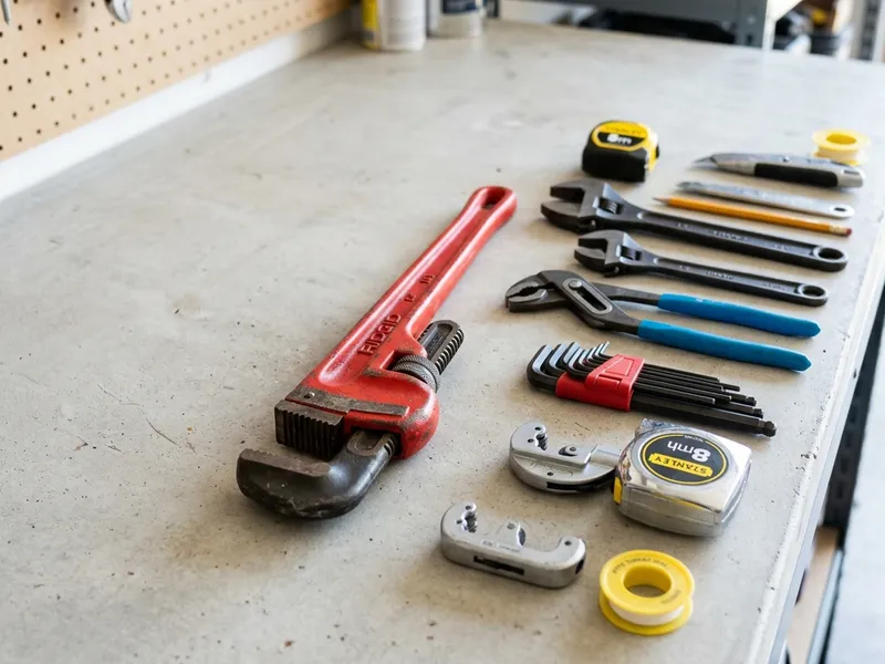 Professional plumbers in Hoyleton, IL equipped with top-tier tools for residential and commercial plumbing services.